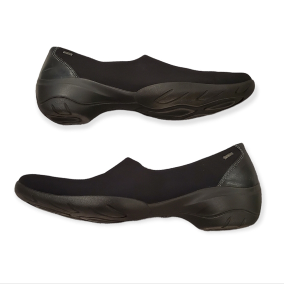 Womens Ecco wedge stretch size 41EU 10.5US color black - Picture 4 of 6